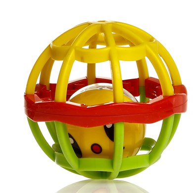 Prego Toys Rubber Fitness Çıngıraklı Top